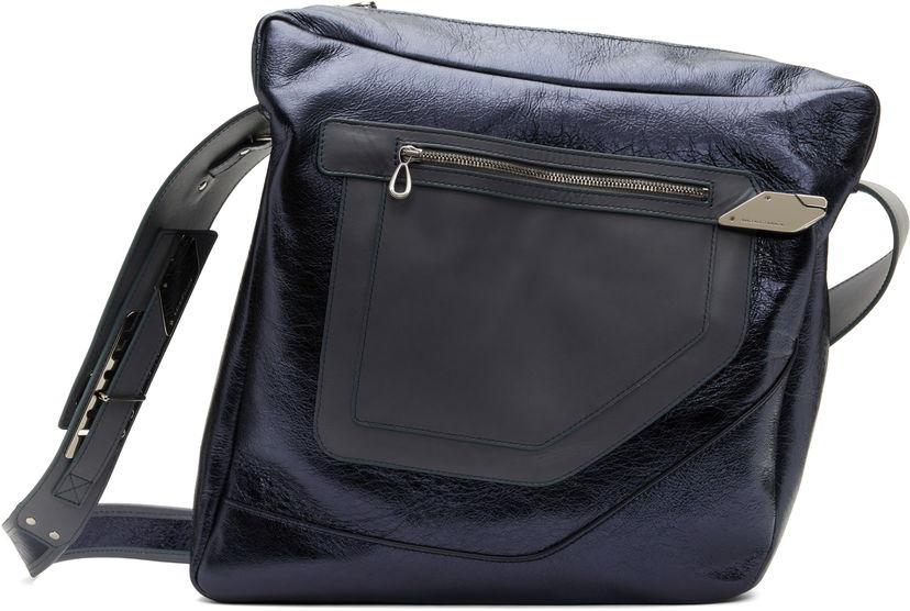 Torba za čez ramo KIKO KOSTADINOV Kiko Kostadinov Deultum Messenger Bag Mornarica | KKSS25BG01-154