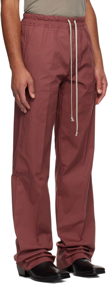 Hlače Rick Owens Concordians Dietrich Drawstring Trousers Bordo | RU02E1378 TE, 1