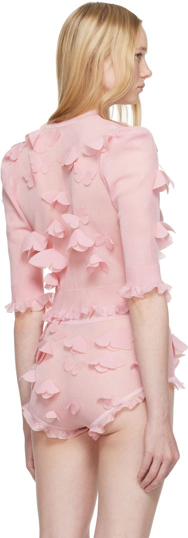 Spodnjice Coperni Coperni Knitted Butterfly Top Roza | COPML142Y3015, 2