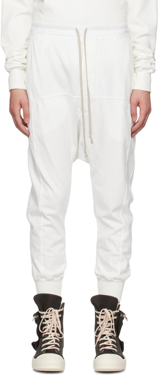 Trenirka Rick Owens DRKSHDW  Drawstring Bela | DU01C6395 RIG, 0