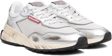 Superge in čevlji DSQUARED2 Dsquared2 Sprinter Bela | SNM0401_34708185, 3