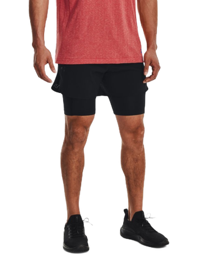Kratke hlače Under Armour Peak Woven 2in1 Shorts Črna | 1378604-001