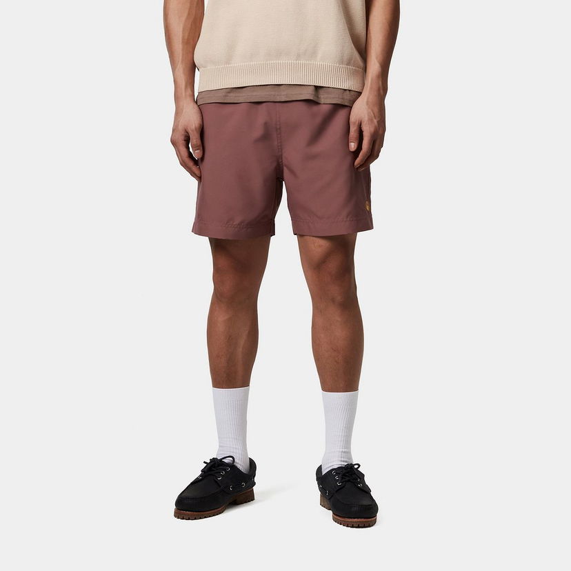 Kratke hlače Carhartt WIP Carhartt WIP Chase Swim Trunks Bordo | I035062_9