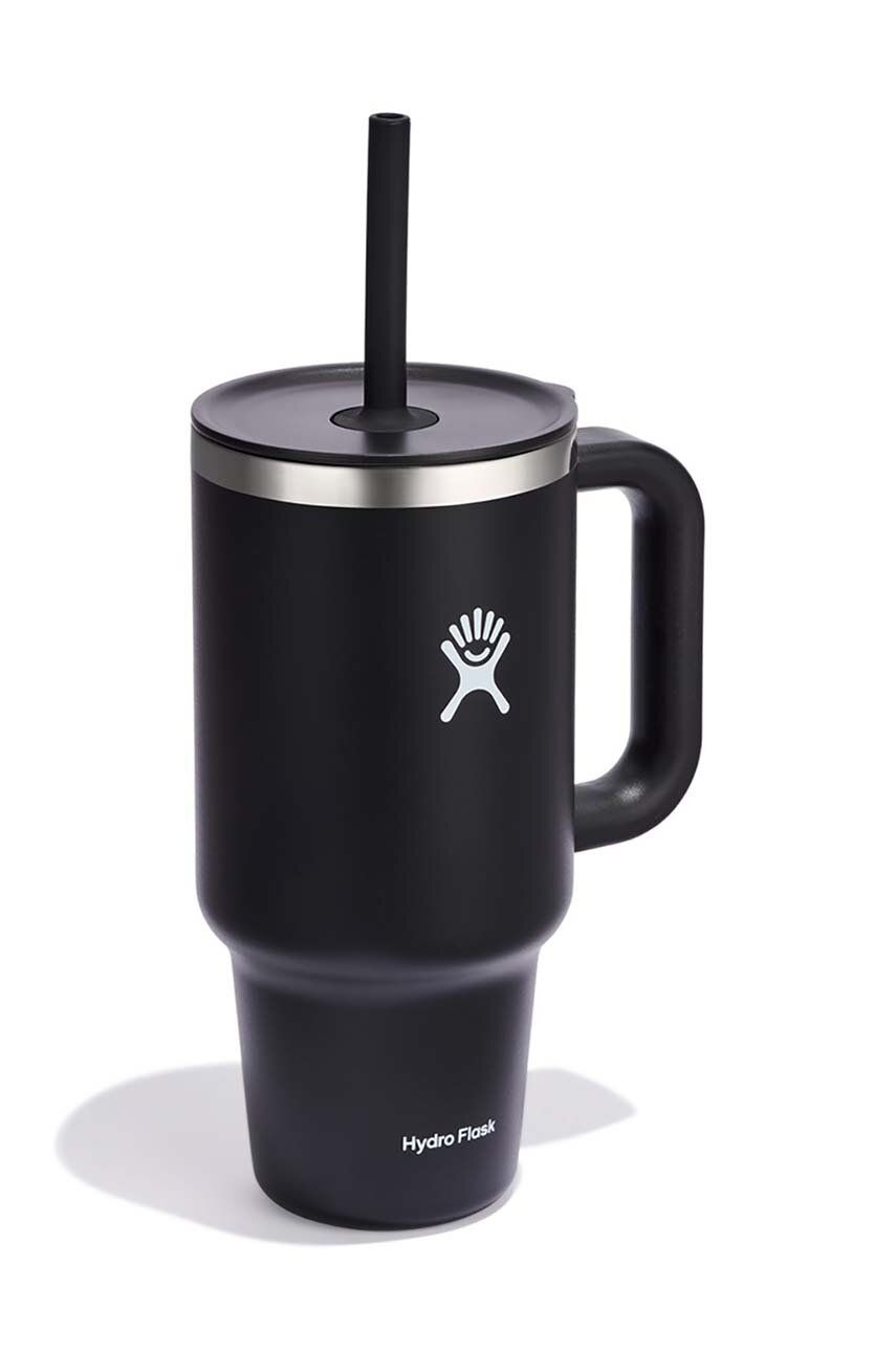 Steklenica za pitje Hydro Flask All Around™ Tumbler 946 ml with Straw Črna | TT32PS001, 1