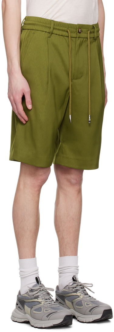 Kratke hlače Feng Chen Wang Feng Chen Wang Pleated Shorts Zelena | FMS15ST02, 1