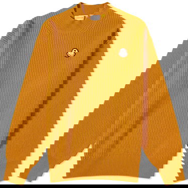 Pleteni pulover Moncler Genius x Palm Angels x Crewneck Oranžna | 9C000-M1241-02-131, 0