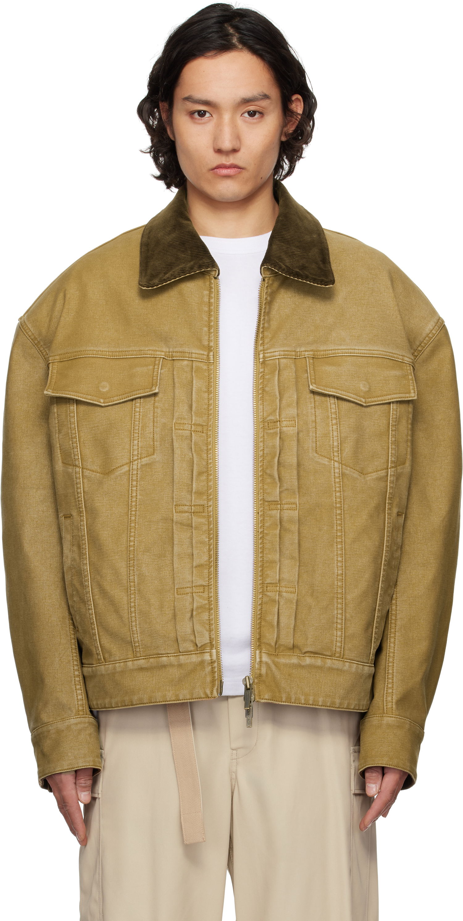 Jakna Feng Chen Wang Feng Chen Wang Washed Canvas Workwear Jacket Rumena | FUS19JK11, 0