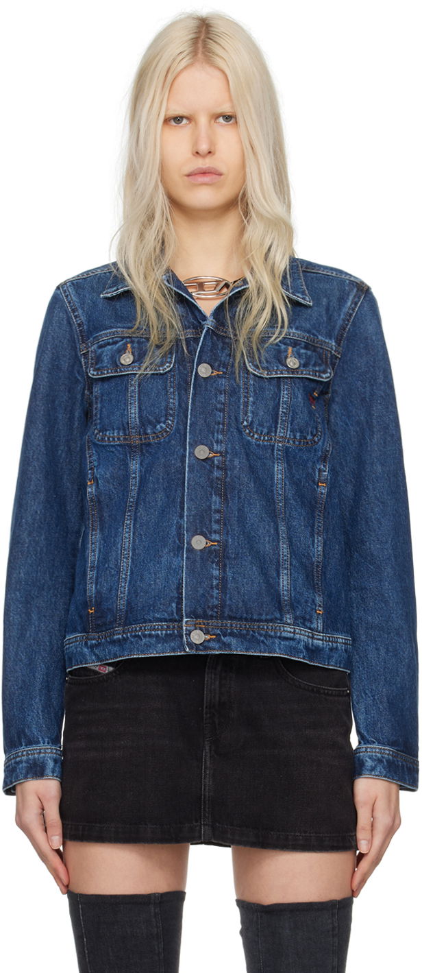 Jakna Diesel De-Bonny Denim Jacket Mornarica | A09970 09I27