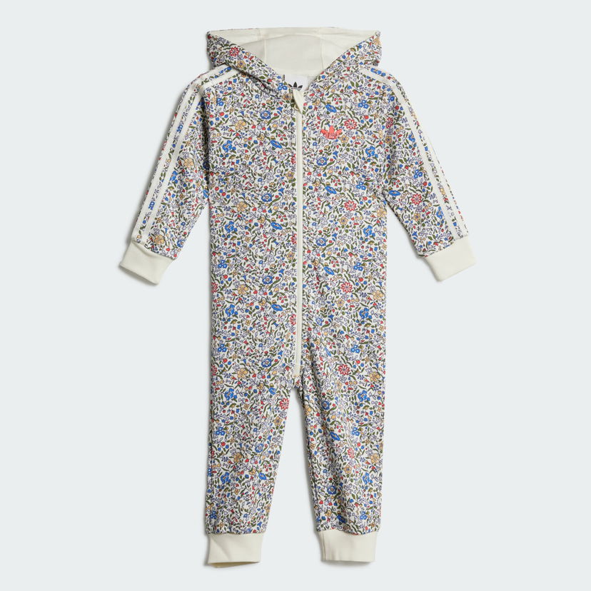 Kombinezon adidas Originals adidas Originals x Liberty London Infant All-in-One Bela | JV7716