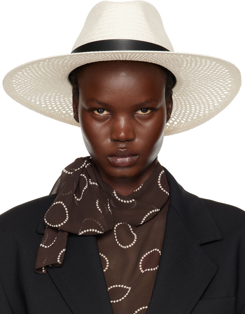 Klobuk Max Mara Max Mara Sidney Panama Hat Bela | 2414571032600