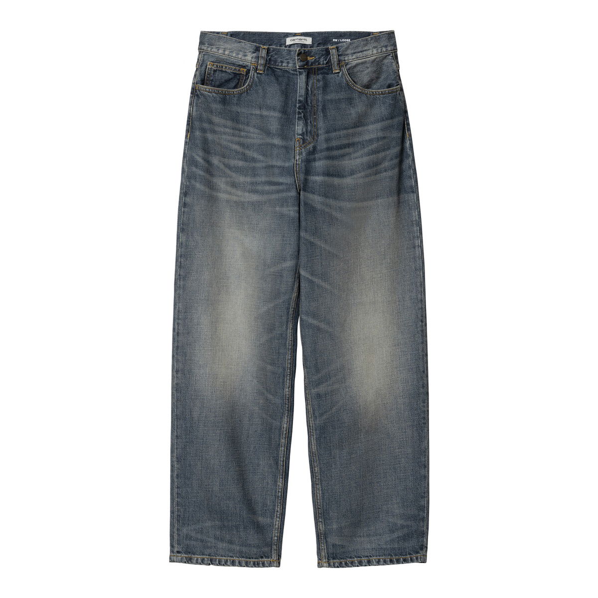 Kavbojke Carhartt WIP Relaxed Fit Jeans Modra | I034638_8, 1