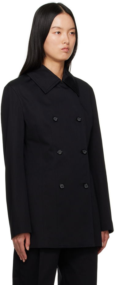 Jakna TOTEME Double-Breasted Blazer Črna | 233-1048-261, 1