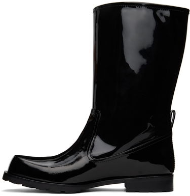 Oblačila We11done We11done Enamel Combat Boots Črna | WD-AO3-22-453-M-BK, 2