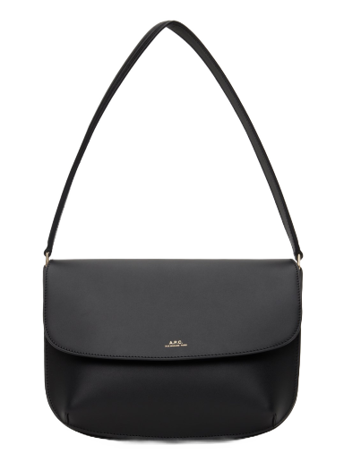 Torba za čez ramo A.P.C. Sarah Shoulder Bag Črna | PXAWV-F61526