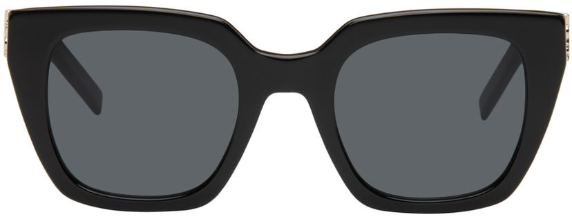 Sončna očala Saint Laurent Black SL M143 Sunglasses Črna | SL M143-001