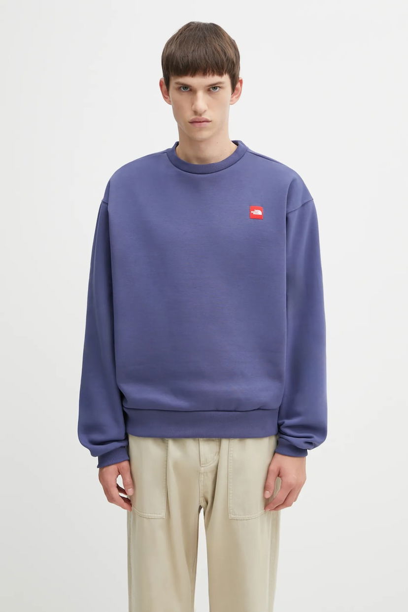 Pulover The North Face Redbox Smooth Crewneck Sweatshirt Modra | NF0A8EG1BOT1