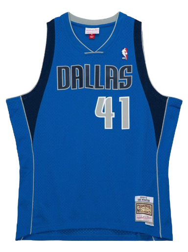 Majica Mitchell & Ness NBA Dalls Mavericks Dirk Nowitzki Dark Jersey Mornarica | SMJY4192-DMA10DNOCPBL