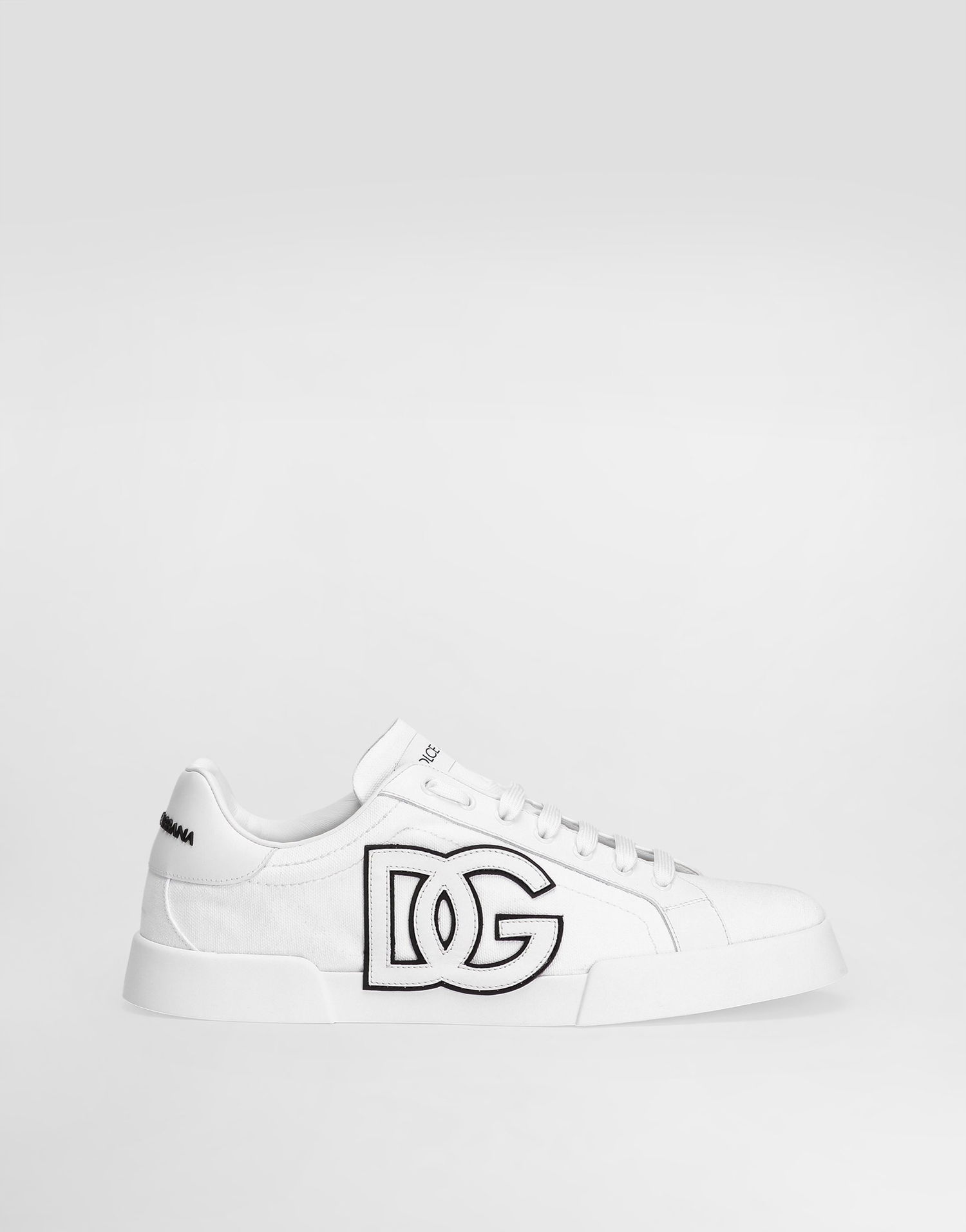 Superge in čevlji Dolce & Gabbana Dolce & Gabbana Portofino Light Strobel Canvas And Calfskin Bela | CS2343AE6298T907, 0