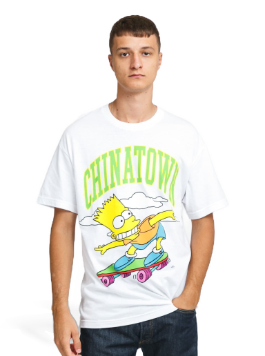 Majica MARKET The Simpsons Cowabunga Arc Tee Bela | CTM1990345 / 1201