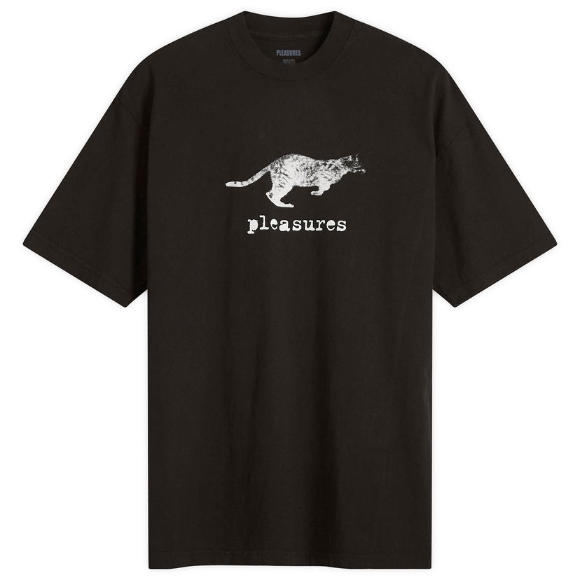 Majica Pleasures Sprint Graphic T-Shirt, Size Large Črna | P25SP063-BLACK