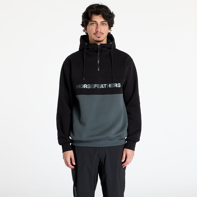 Pulover Horsefeathers Horsefeathers Fulton Sweatshirt Črna | SM1354E