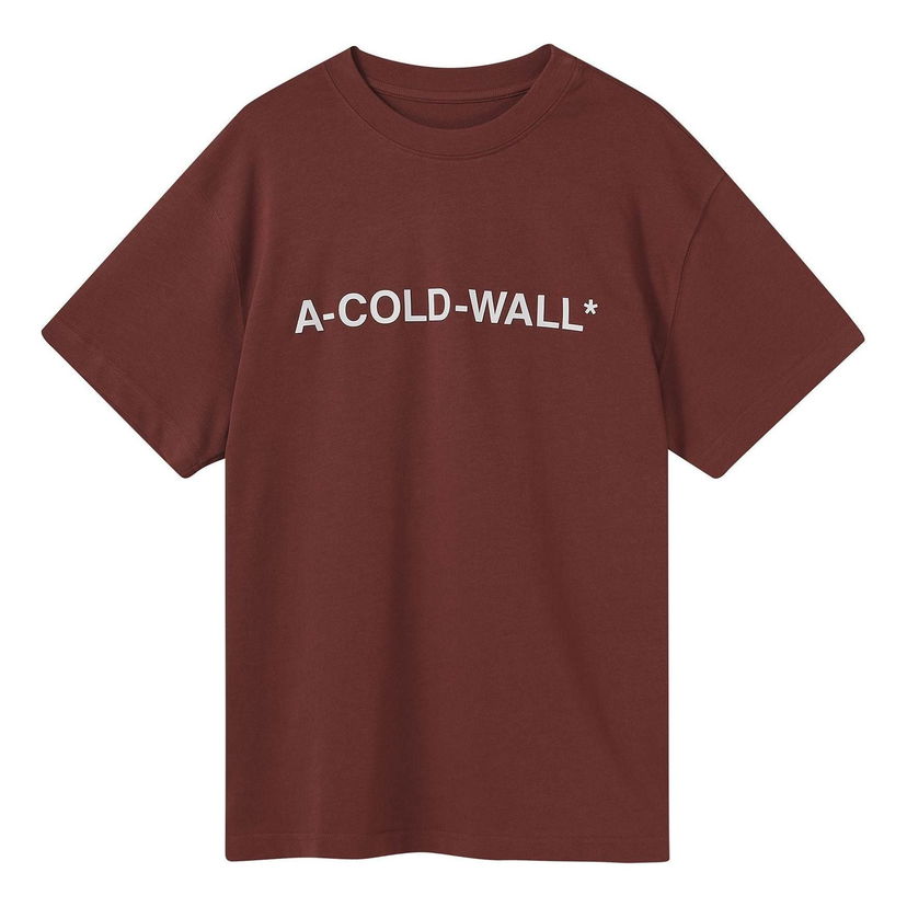 Majica A-COLD-WALL* A-COLD-WALL* Essential Logo T-Shirt Bordo | ACWMTS092-BURE