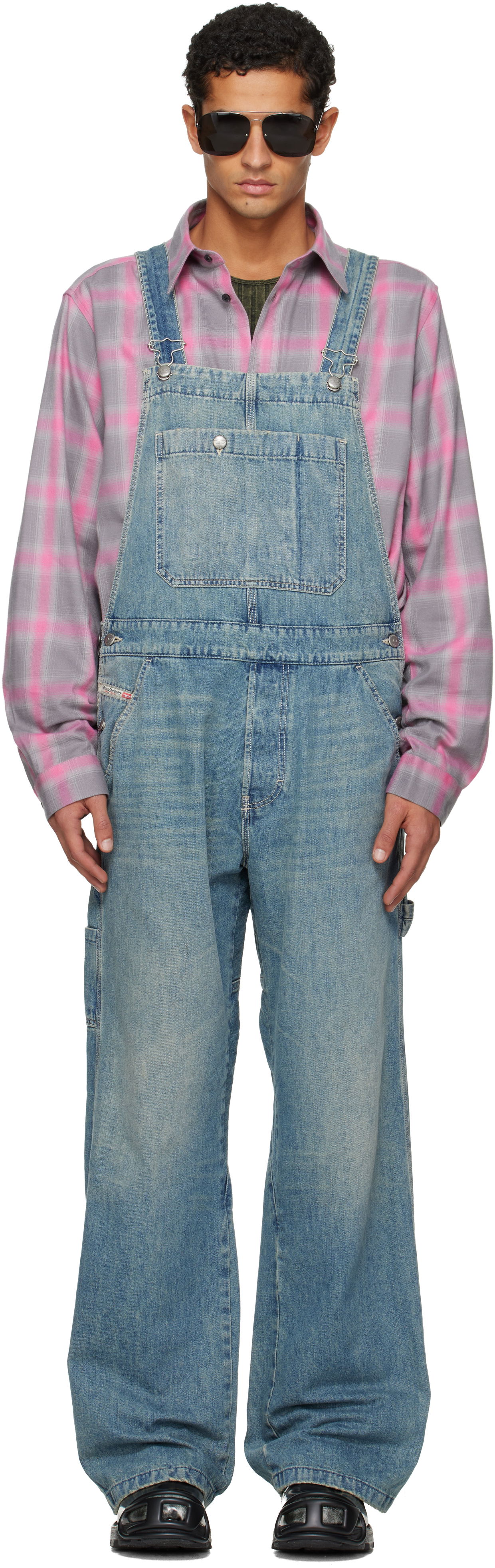 Kombinezon Diesel D-Framu-U Denim Overalls Modra | A18245-068SK-01, 0