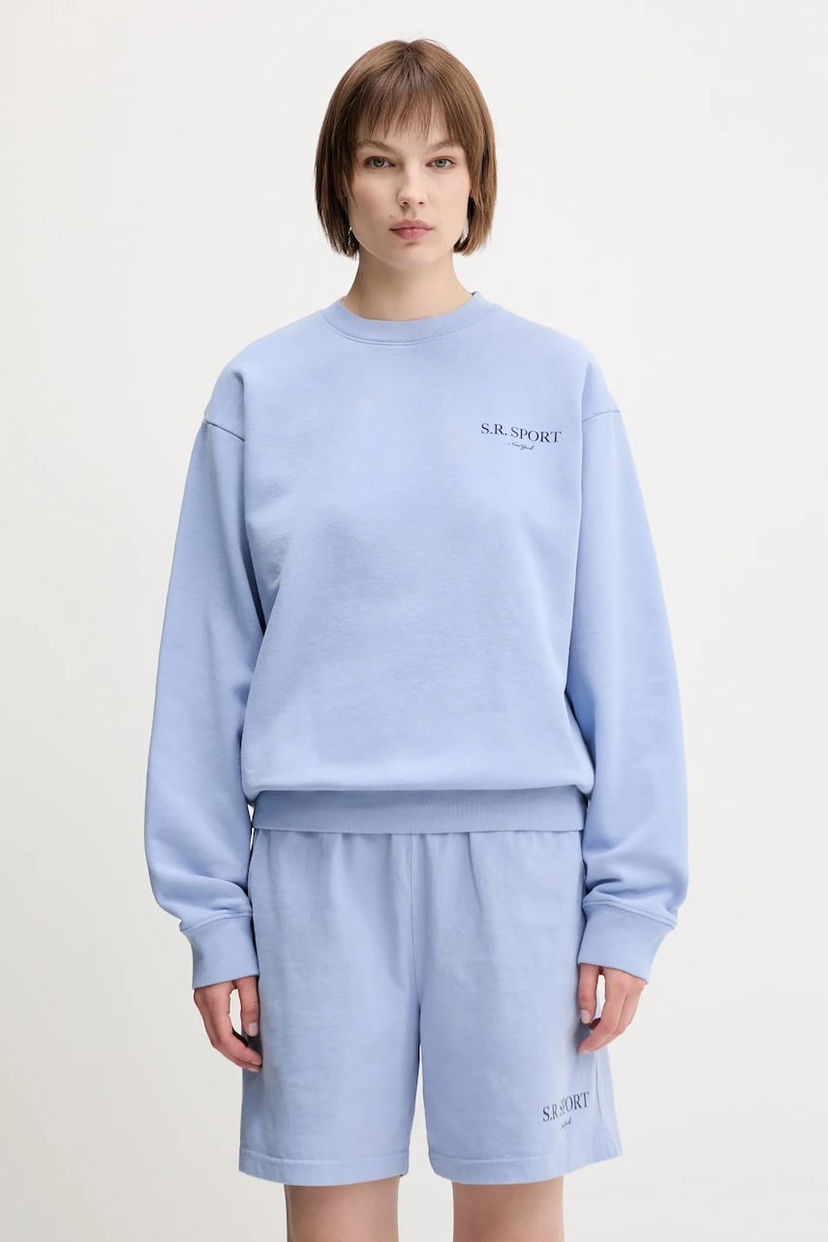 Pulover Sporty & Rich Sporty & Rich Sweatshirt Modra | ST071612201BL59