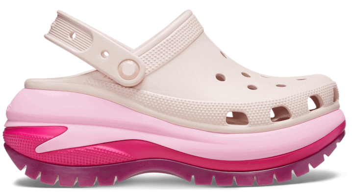 Superge in čevlji Crocs Mega Crush Matte Clogs Roza | 210749-6WS