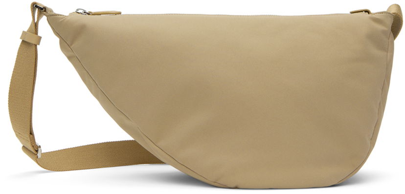 Torbice za okoli pasu The Row Slouchy Banana Pouch Bež | W1304-W257