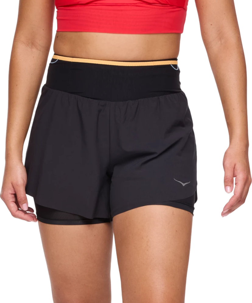 Kratke hlače Hoka One One Hoka Skyglide Trail Short Črna | 1141741-blk