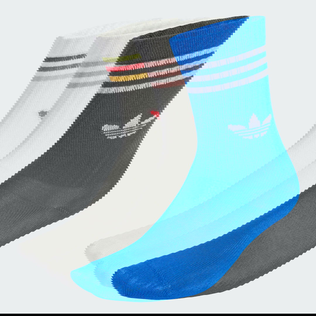 Nogavice adidas Performance Crew Socks - 3 Pairs Modra | JW0331, 0
