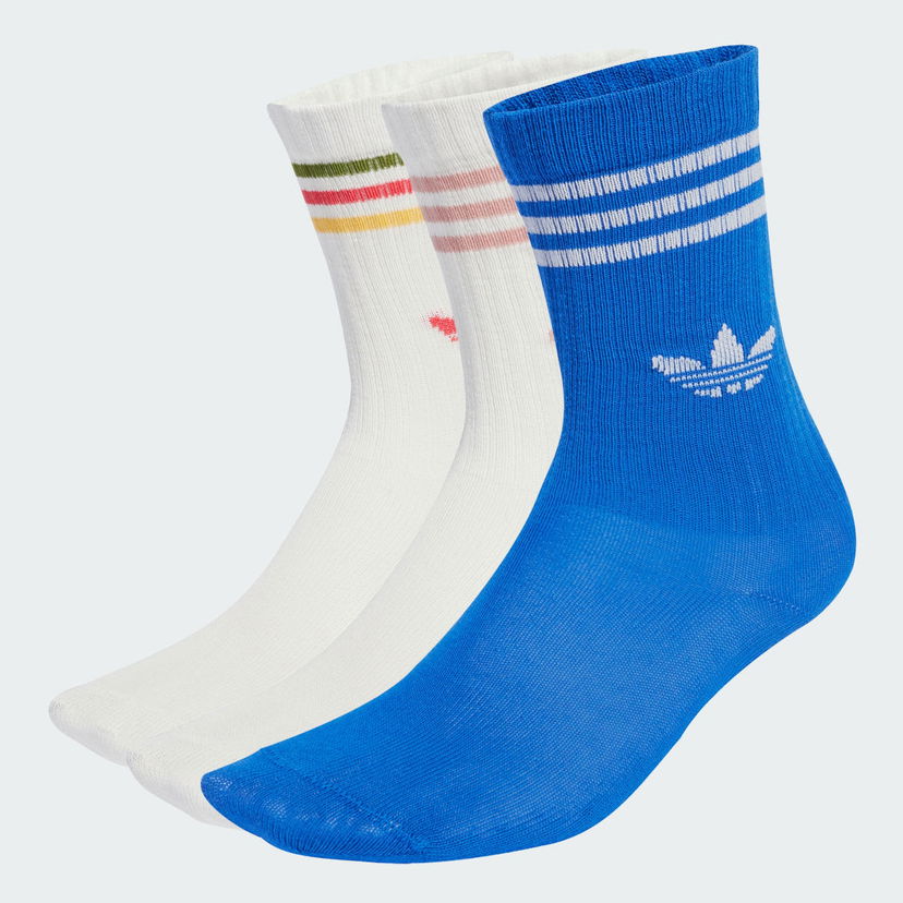Nogavice adidas Performance Crew Socks - 3 Pairs Modra | JW0331