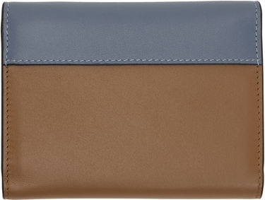 Denarnica Marni Marni Trunkaroo Trifold Leather Wallet Modra | PFMO0109U3 P6948, 1