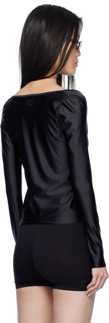 Majica Diesel Diesel T-Knot Twist-Front Long Sleeve Top Črna | A17672 0PKAT, 2
