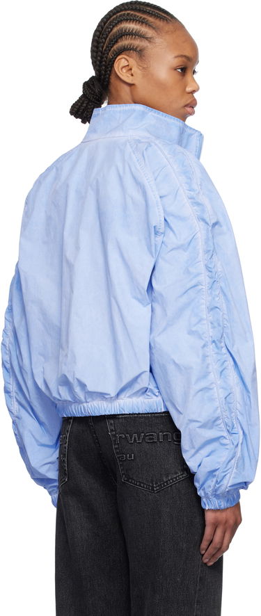 Vetrovka Alexander Wang alexanderwang.t Ruched Track Jacket Modra | 4WC1252109, 2