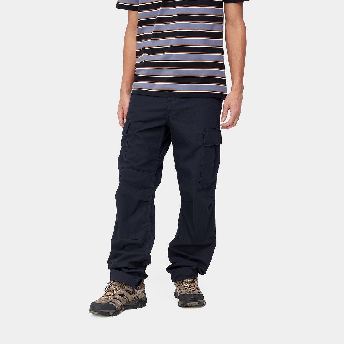 Cargo hlače Carhartt WIP Regular Cargo Pant Mornarica | I015875_1C_02, 0
