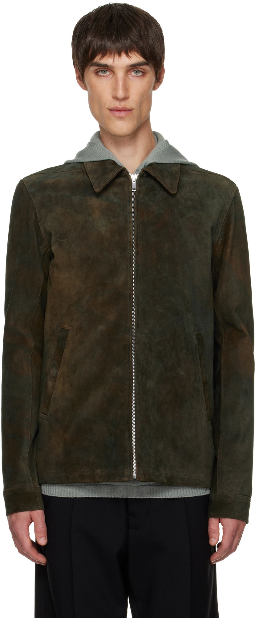 Jakna Rick Owens Concordians Brad Leather Jacket Večbarvna | RR02E1764 LCSI