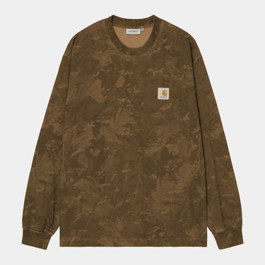 Majica Carhartt WIP Carhartt WIP Long Sleeve Camo Combi T-Shirt Rjava | I035858_9, 3