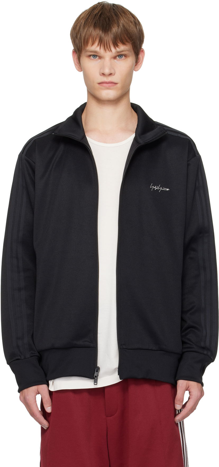 Jakna Yohji Yamamoto Y-3 Yohji Yamamoto Kuro Track Jacket Črna | KA9657