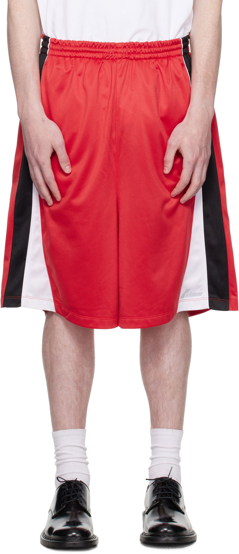 Kratke hlače We11done We11done Track Shorts Rdeča | WD-TA2-25-701-U-RD
