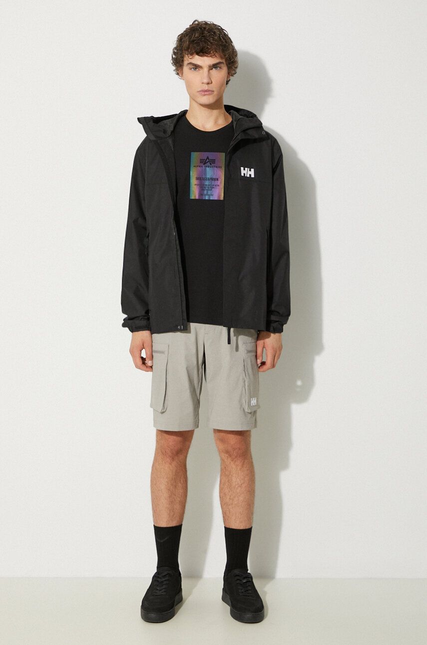 Vetrovka Helly Hansen Windbreak Črna | 64032, 1