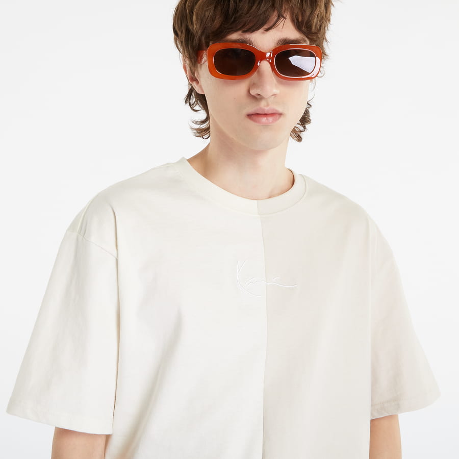 Majica Karl Kani Small Signature Split Tee Bela | 6037488, 1