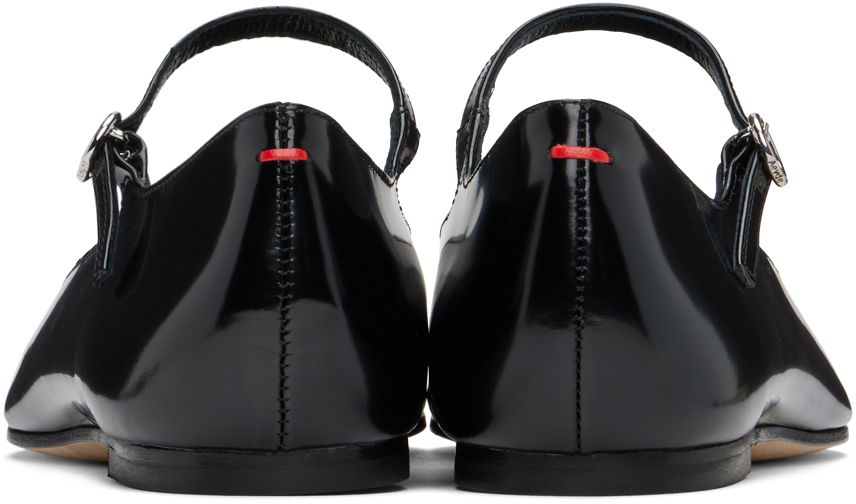 Modni dodatki Aeyde Aeyde Cleo Ballerina Flats Črna | A11-FL-SNDP8 FL131-FW24-800-028, 1