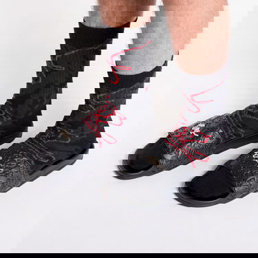 Superge in čevlji Footshop FTSHP Monogram Slides Black Črna | FTSHP_399, 7