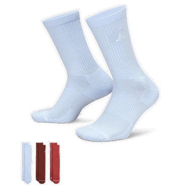Nogavice Jordan Jordan Everyday Mid Socks (3 Pairs) Bela | DX9632-901, 0