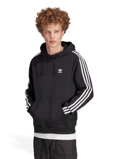 Pulover adidas Originals Adicolor Classics 3-Stripes Hoodie Črna | IM2088