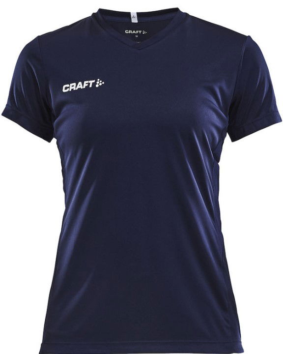 Majica Craft Solid Jersey V-Neck T-Shirt Mornarica | 1905566-1390