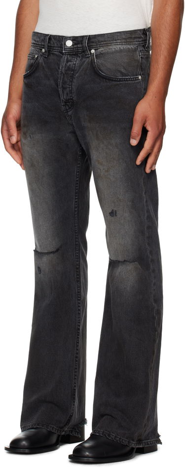 Kavbojke Enfants Riches Déprimés Enfants Riches Déprimés Wider Flare Leg Jeans Črna | 050-400, 3