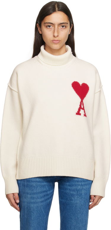 Pleteni pulover AMI Sweater Bela | BFUKS406.018, 0